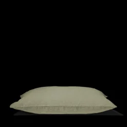 200 LINTEX Maison De Campagne|Taies D'oreiller-Taie d'oreiller en lin lavé - Vert d'Uzès