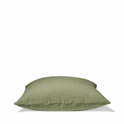 200 LINTEX Maison De Campagne|Taies D'oreiller-Taie d'oreiller en lin lavé - Vert Komorebi