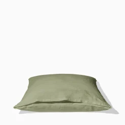 200 LINTEX Maison De Campagne|Taies D'oreiller-Taie d'oreiller en lin lavé - Vert Komorebi