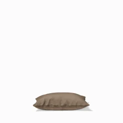 200 LINTEX Maison De Campagne|Taies D'oreiller-Taie d'oreiller en lin lavé - Brun Cha Iro