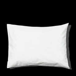 1700 COTEX Taies D'oreiller-Taie d'oreiller en percale de coton - Blanc Craie
