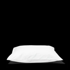 1700 COTEX Taies D'oreiller-Taie d'oreiller en percale de coton - Blanc Craie