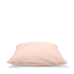 1700 COTEX Taies D'oreiller-Taie d'oreiller en percale de coton - Rose des Sables