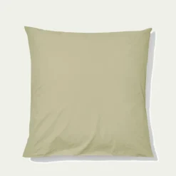 1700 COTEX Taies D'oreiller-Taie d'oreiller en percale de coton - Vert Sauge