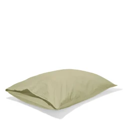 1700 COTEX Taies D'oreiller-Taie d'oreiller en percale de coton - Vert Sauge