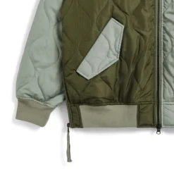 Homme TAION Vestes-- Veste Military Ma1 Down - Vert