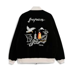 Homme TAION Vestes-- Veste Reversible Skajan - Bleu/Noir