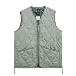 Homme Taion Vestes-- Veste sans manches - Vert sauge