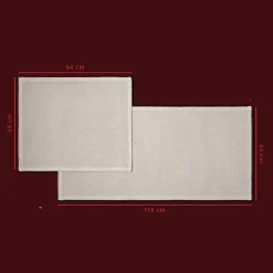 2934 SDE Accessoires De Salle De Bain|Tapis De Bain-Tapis de bain - Perle