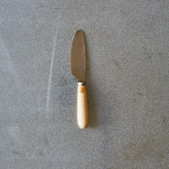 649 PALLARES SOLSONA Couteaux À Beurre|Couteaux-Tartineur avec manche en buis - Naturel