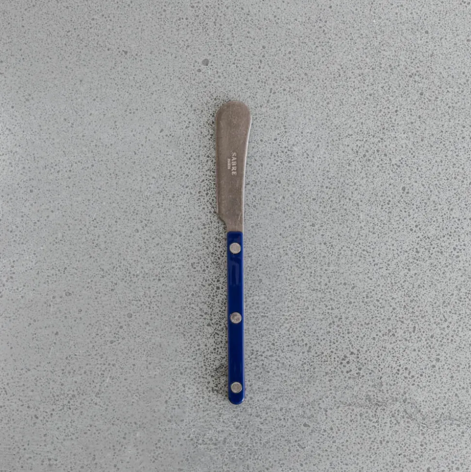972 SABRE Couteaux-Tartineur Bistrot Vintage - Bleu Marine