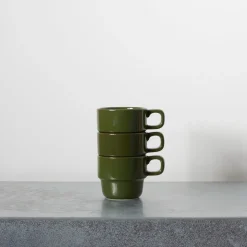 2031 MARUMITSU POTERIE L'esprit Merci|Tasses-Tasse Causette - Vert