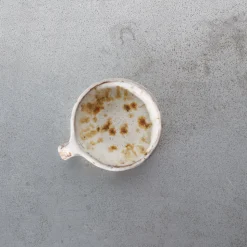 2076 HELLO POTRY Tasses-Tasse en grès Moucheté - Roux