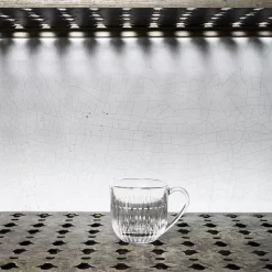 115 LA ROCHERE Tasses-Tasse Ouessant en verre pressé