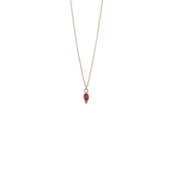 Femme Tassia Canellis Colliers-- Collier Madras - Rubis