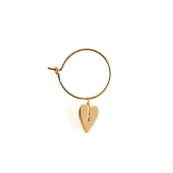 Femme TASSIA CANELLIS Boucles D'oreilles-- Créole Chakra - Émeraude