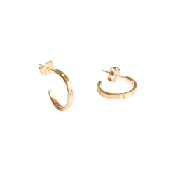 Femme Tassia Canellis Boucles D'oreilles-- Créoles Manat - Or