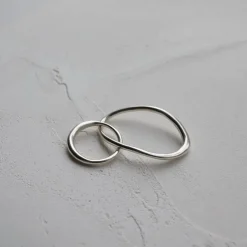 Femme TEN Bagues-- Bague Duo - Argent