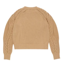 Femme The New Society Mailles-- Maille Pull - Beige