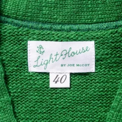 Homme THE REAL MCCOYS L'esprit Merci|Mailles-- Cardigan Summer - Vert