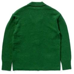 Homme THE REAL MCCOYS L'esprit Merci|Mailles-- Cardigan Summer - Vert