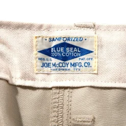 Homme THE REAL MCCOYS L'esprit Merci|Pantalons-- Pantalon Chino - Beige