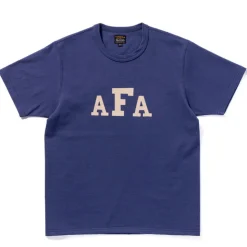 Homme THE REAL MCCOYS T-shirts-- T-shirt Militaire / AFA - Bleu