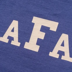 Homme THE REAL MCCOYS T-shirts-- T-shirt Militaire / AFA - Bleu