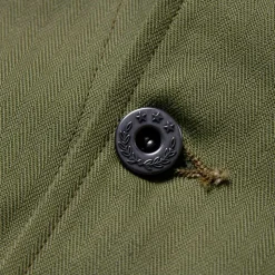 Homme THE REAL MCCOYS Vestes-- Veste Utility N-3 - Olive