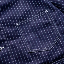 Homme THE REAL MCCOYS Vestes-- Veste Wabash Chore - Bleu