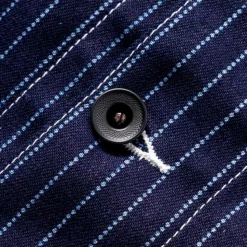 Homme THE REAL MCCOYS Vestes-- Veste Wabash Chore - Bleu