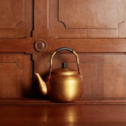 1286 HOUSEHOLD HARDWARE Théières-Théière - Gold