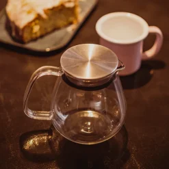 456 KINTO CO Maison De Campagne|Théières-Théière en verre avec filtre