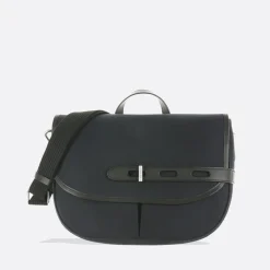 Femme THYRS Sacs À Main-- Besace Double Twill - Marine