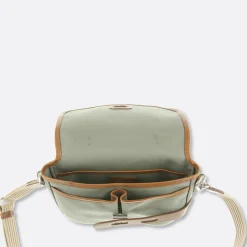 Femme THYRS Sacs À Main-- Besace Double Twill - Kaki