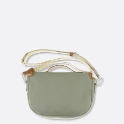 Femme THYRS Sacs À Main-- Besace Double Twill - Kaki