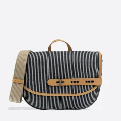 Femme THYRS Sacs À Main-- Besace Ecodenim - Marine