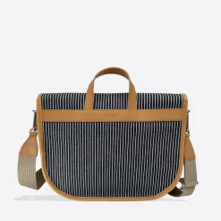 Femme THYRS Sacs À Main-- Besace Ecodenim - Marine