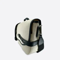 Femme THYRS Sacs À Main-- Besace Natte - Ecru