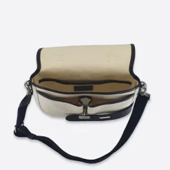 Femme THYRS Sacs À Main-- Besace Natte - Ecru