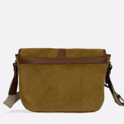 Femme THYRS L'esprit Merci|Sacs À Main-- Besace Velours - Caramel