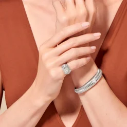 Femme TITYARAVY Bagues-- Bague Prema Argent - Topaze Blanche