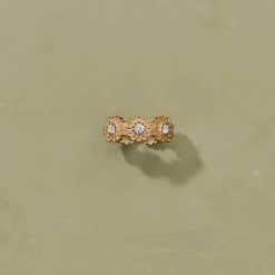 Femme TITYARAVY Bagues-- Bague Saï-7 - Topaze blanche