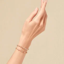 Femme TITYARAVY Bracelets-- Bracelet Kamilah Aigue Marine - Bleu