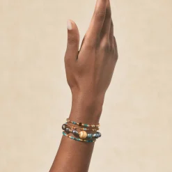 Femme TITYARAVY Bracelets-- Bracelet Meghna - Doré