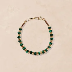 Femme TITYARAVY Bracelets-- Bracelet Seda - Malachite