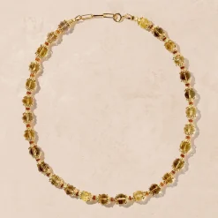 Femme #N/A Colliers-Tityaravy - Collier Bigsriphala - Marron