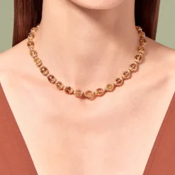 Femme #N/A Colliers-Tityaravy - Collier Bigsriphala - Marron