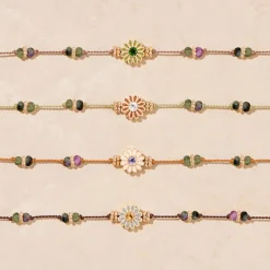 Femme #N/A Colliers-Tityaravy - Collier Malä-Saï perles - Pistache