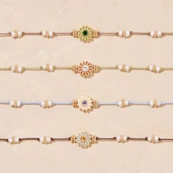 Femme #N/A Colliers-Tityaravy - Collier Malä-Saï perles - Rose